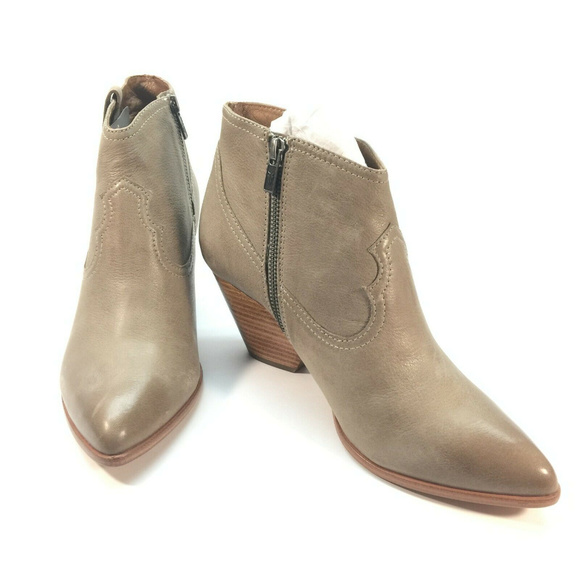 FRYE Women's Reina Leather Ankle Booties Size‎ 10 m - Picture 5 of 8